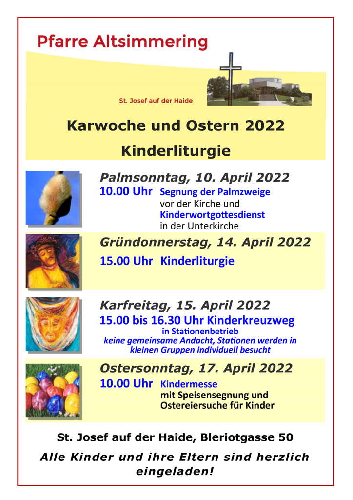 © Pfarre Altsimmering © Pfarre Altsimmering