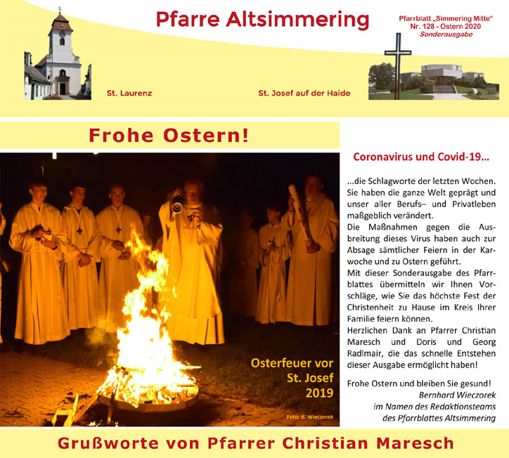 © Pfarre Altsimmering © Pfarre Altsimmering