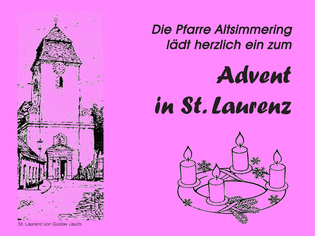 © Pfarre Altsimmering © Pfarre Altsimmering