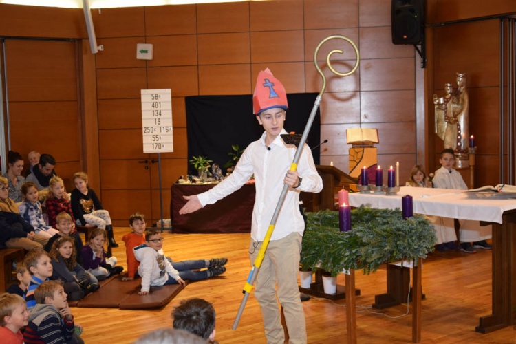 Nikolaus in St. Josef am 8.12.2016