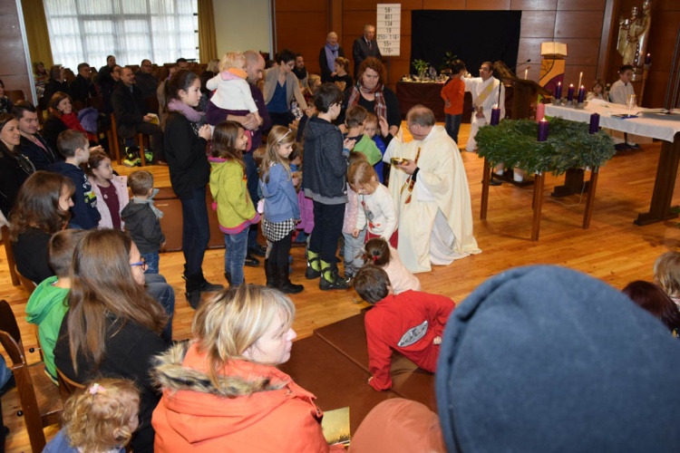 Nikolaus in St. Josef am 8.12.2016